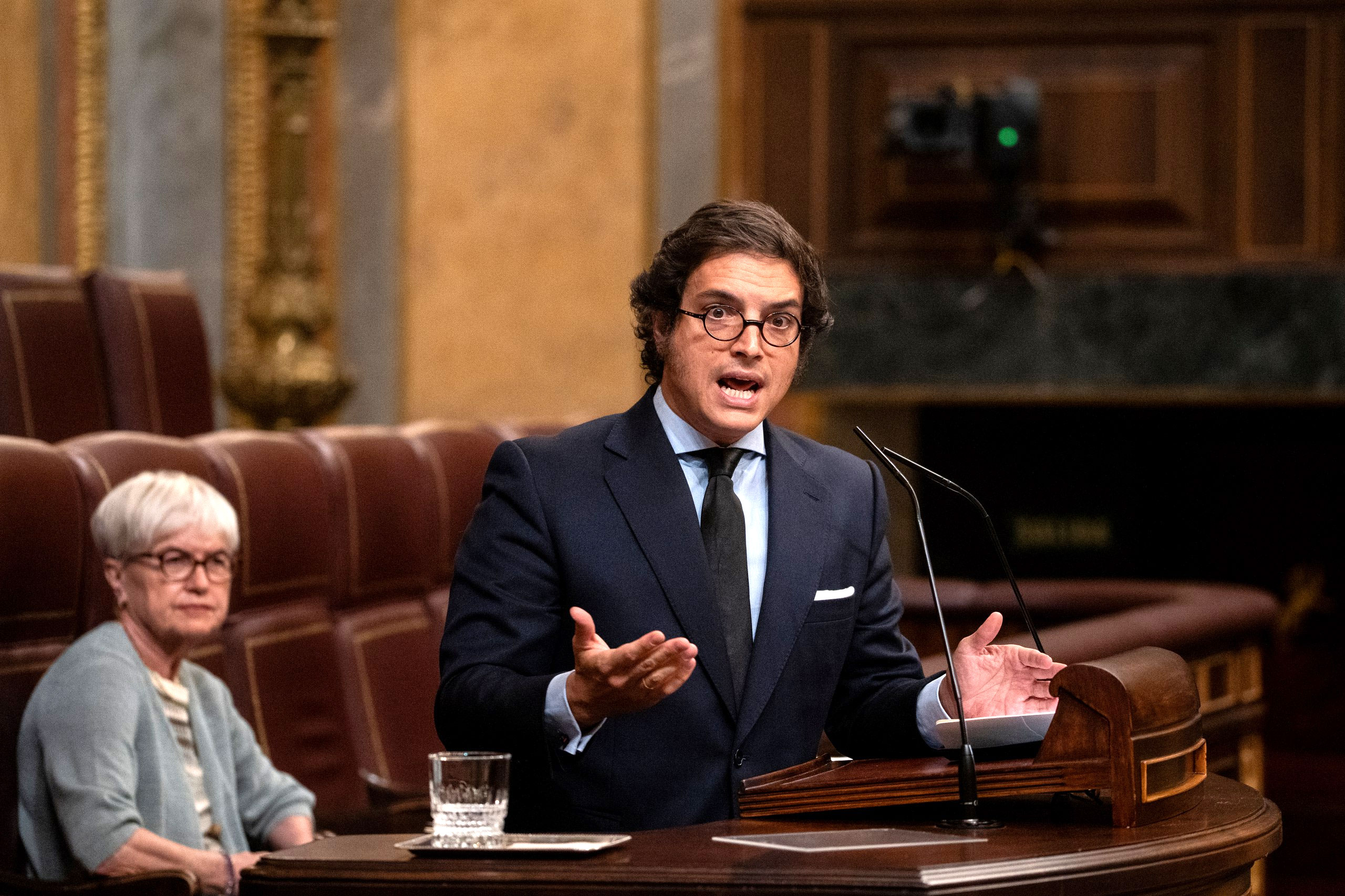 Intervención de José María Figaredo en el pleno del Congreso de los Diputados (08/07/2025) | Fuente: Olmo Calvo