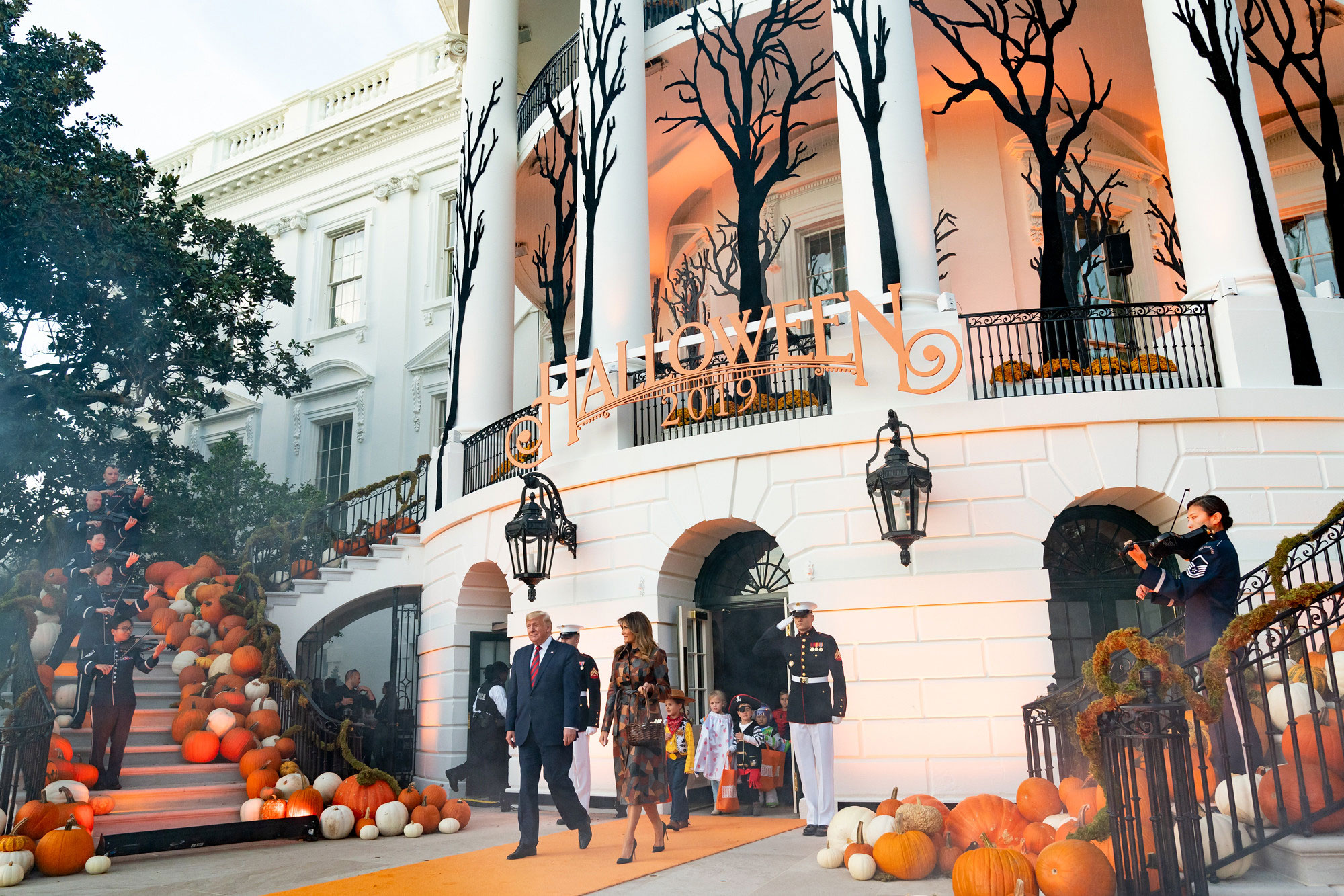 Halloween Casa Blanca. Donald Trump | Fuente: The White House / Public domain