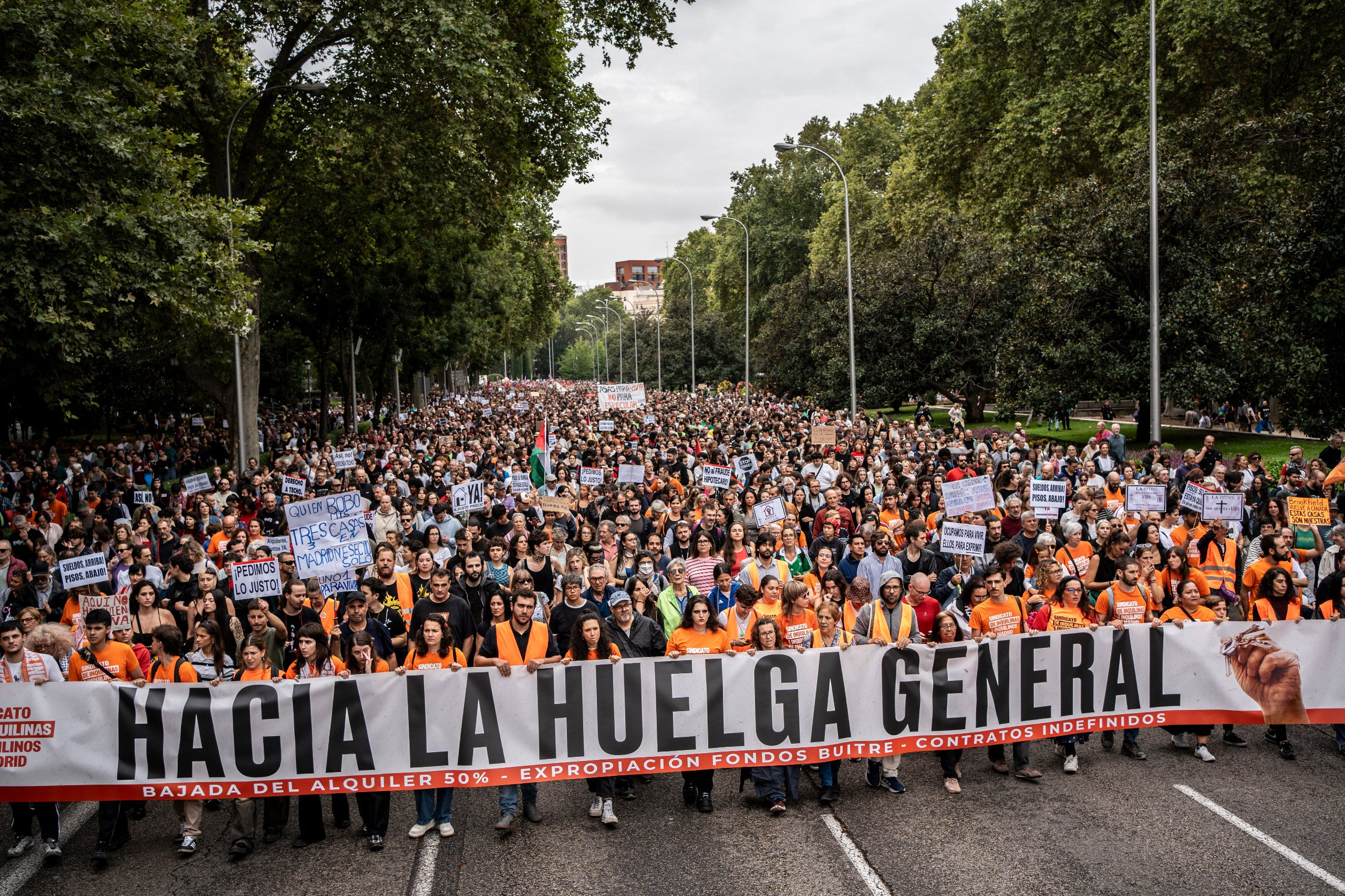 Manifestación en Madrid "Hacia la huelga general" (3 octubre 2026) | Foto: Olmo Calvo