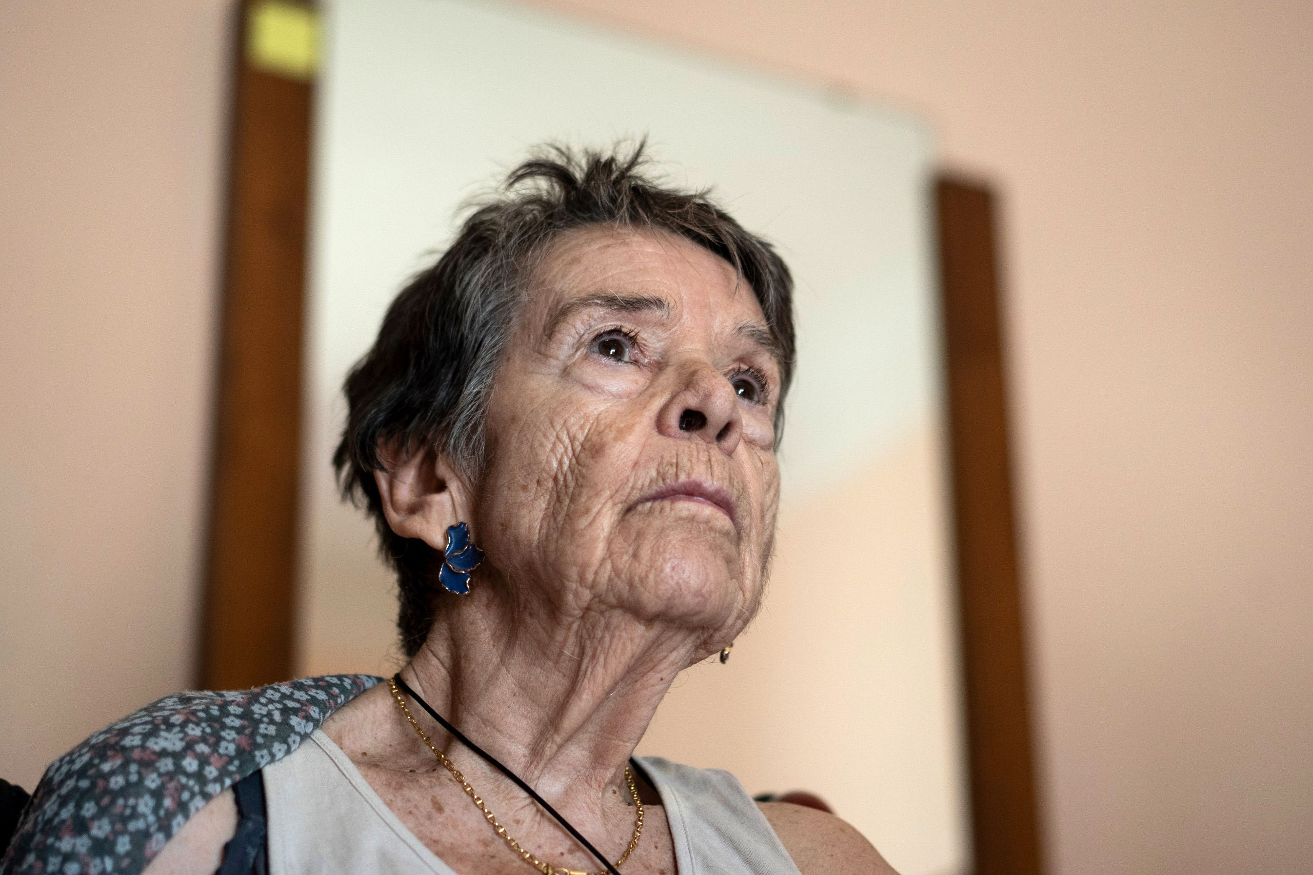 Desahucio de Mari Carmen el pasado 24 de septiembre | Foto: Olmo Calvo